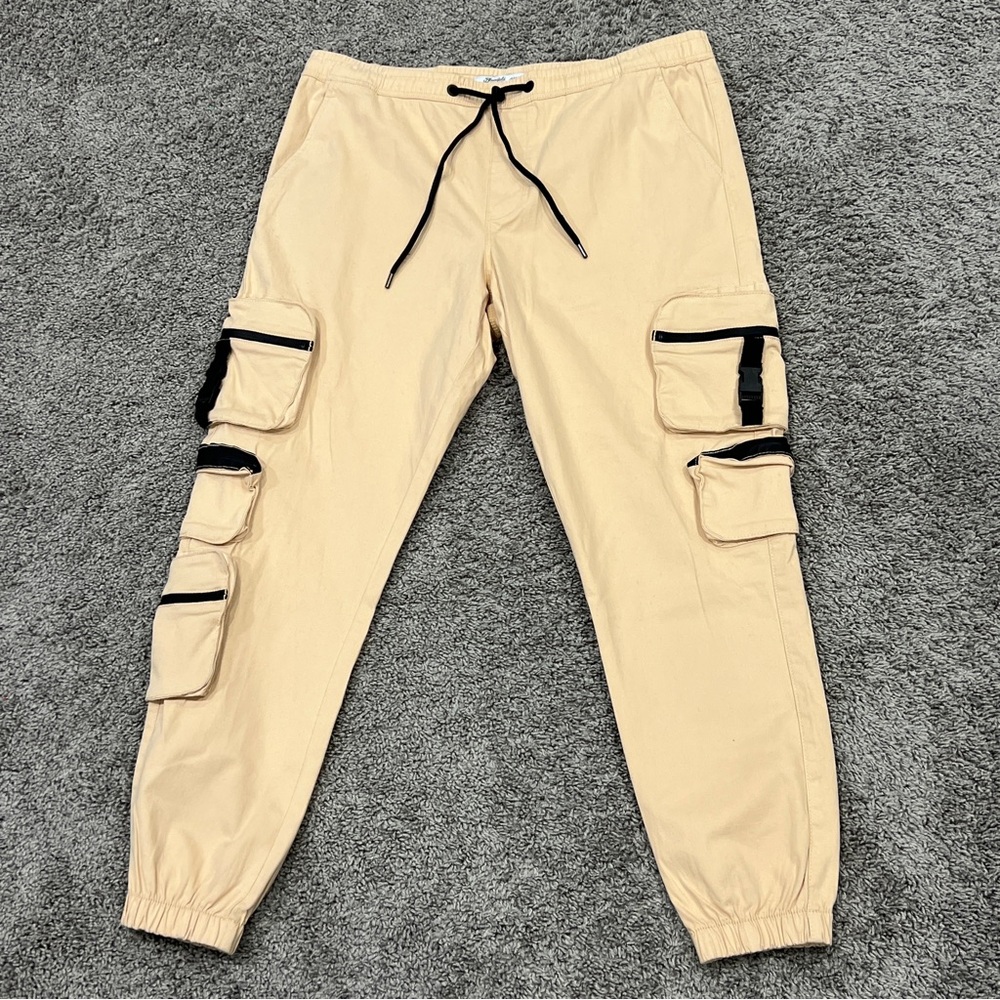 Bloomefield Cargo Pants Tactical Men’s 2XL 30 L Tan Pockets Mitilaty Style $129